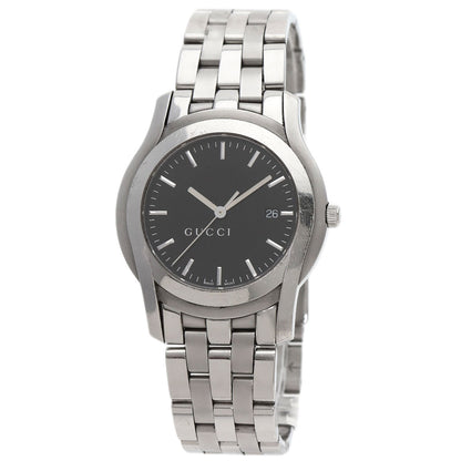 GUCCI Round face Watches 5500XL Stainless Steel/Stainless Steel mens