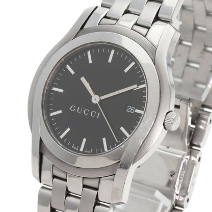 GUCCI Round face Watches 5500XL Stainless Steel/Stainless Steel mens