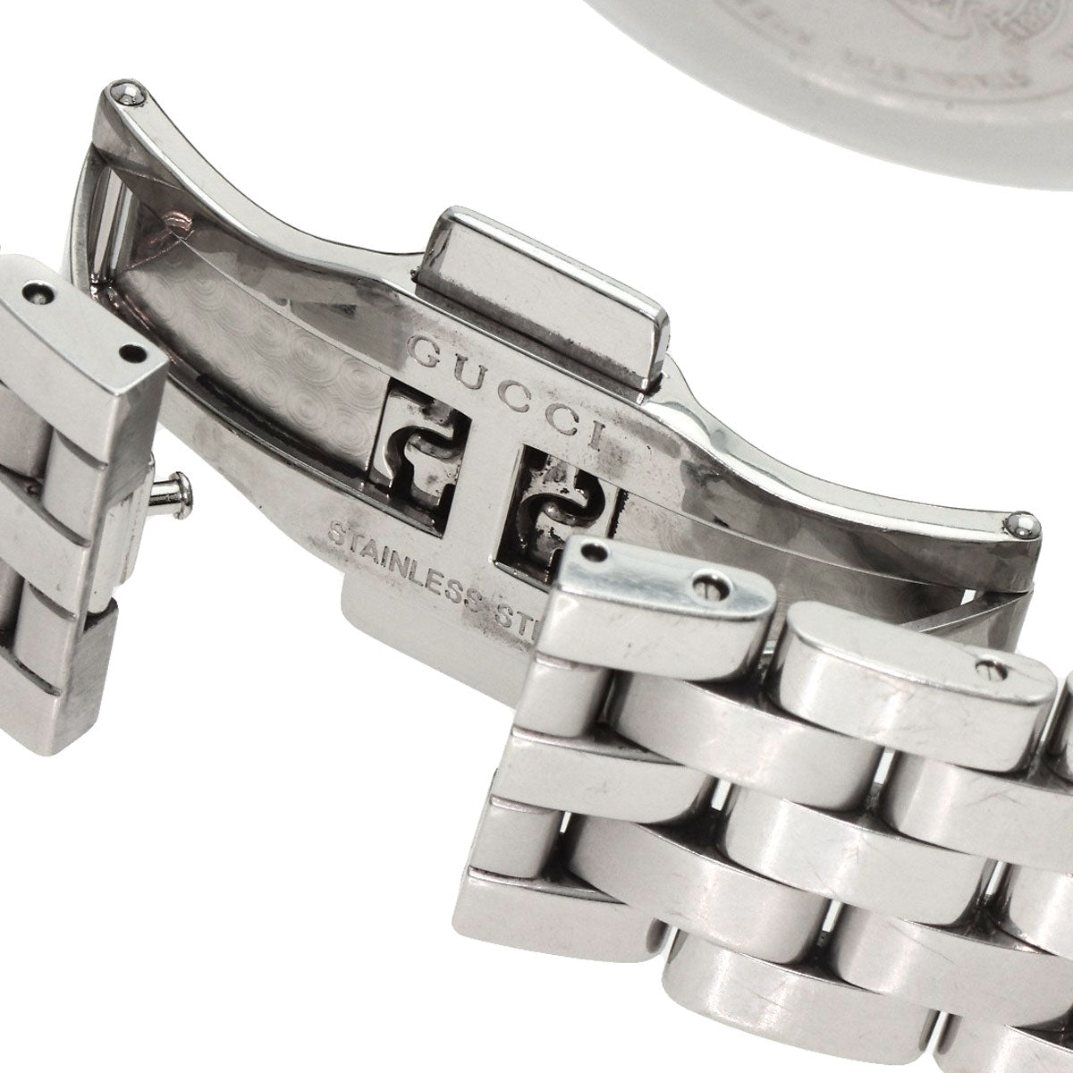 GUCCI Round face Watches 5500XL Stainless Steel/Stainless Steel mens