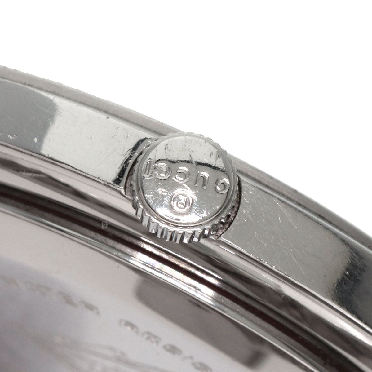 GUCCI Round face Watches 5500XL Stainless Steel/Stainless Steel mens