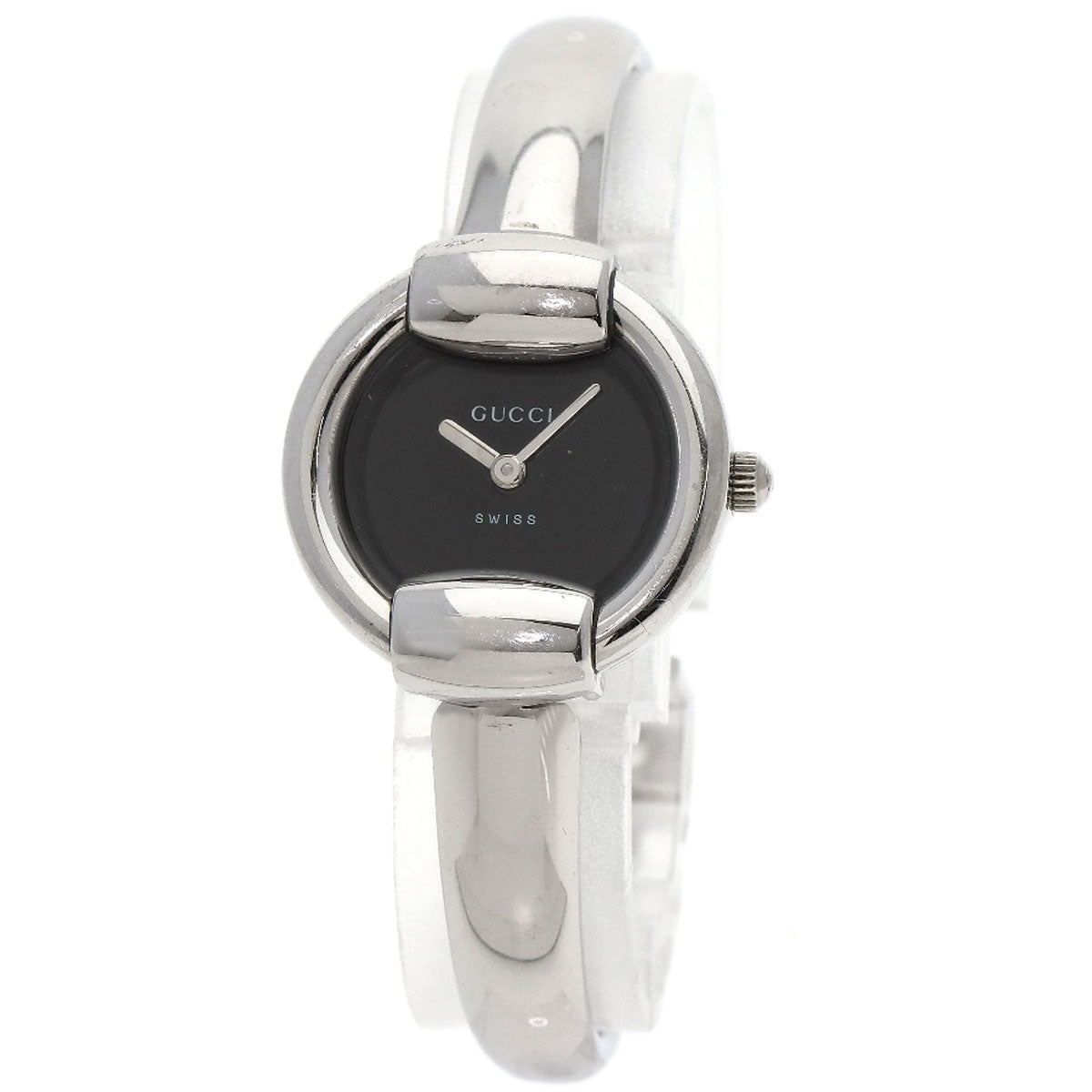 GUCCI Round face Watches 1400L Stainless Steel/Stainless Steel Ladies