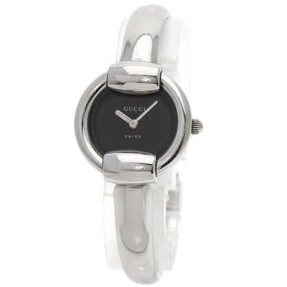 GUCCI Round face Watches 1400L Stainless Steel/Stainless Steel Ladies
