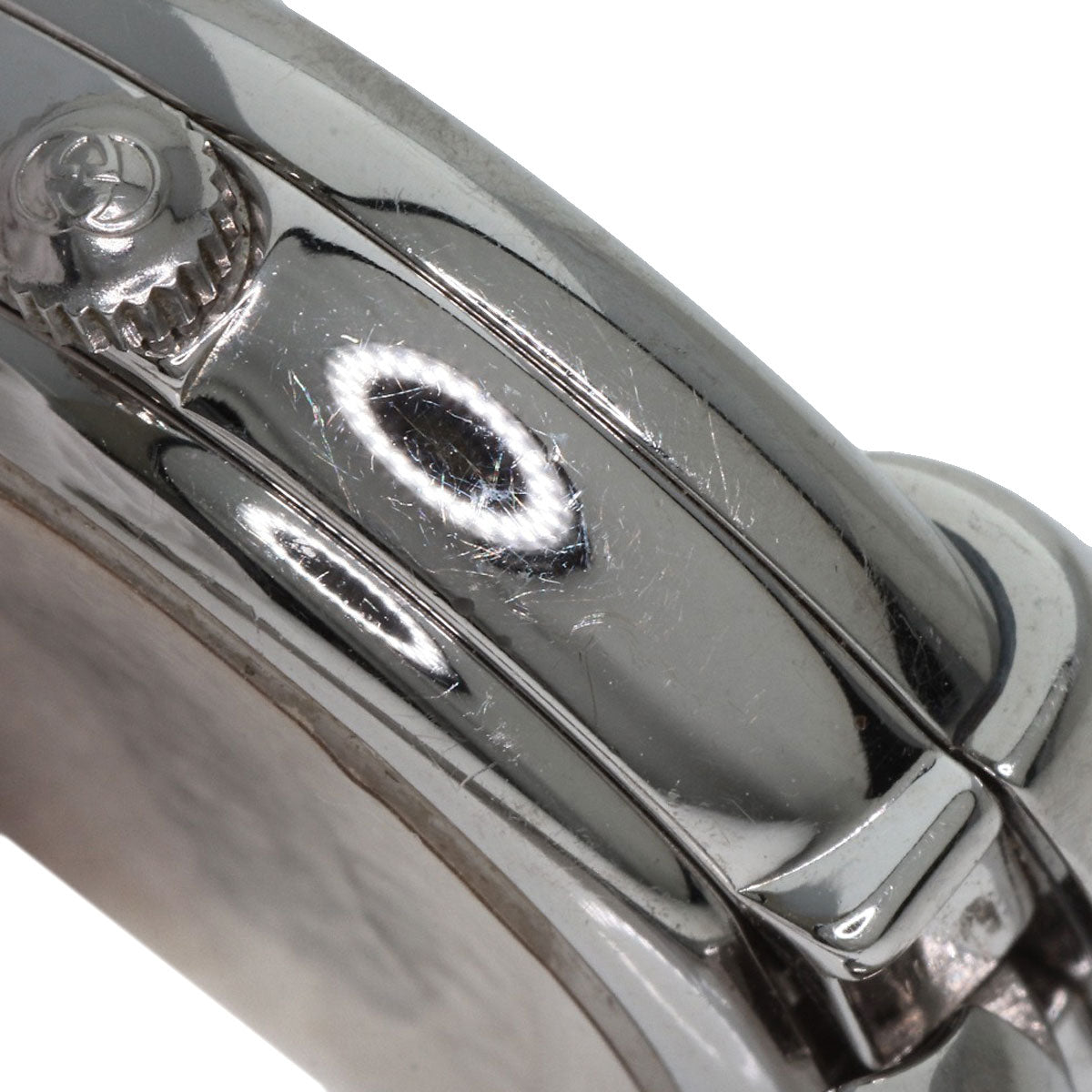 GUCCI Round face Watches 1400L Stainless Steel/Stainless Steel Ladies