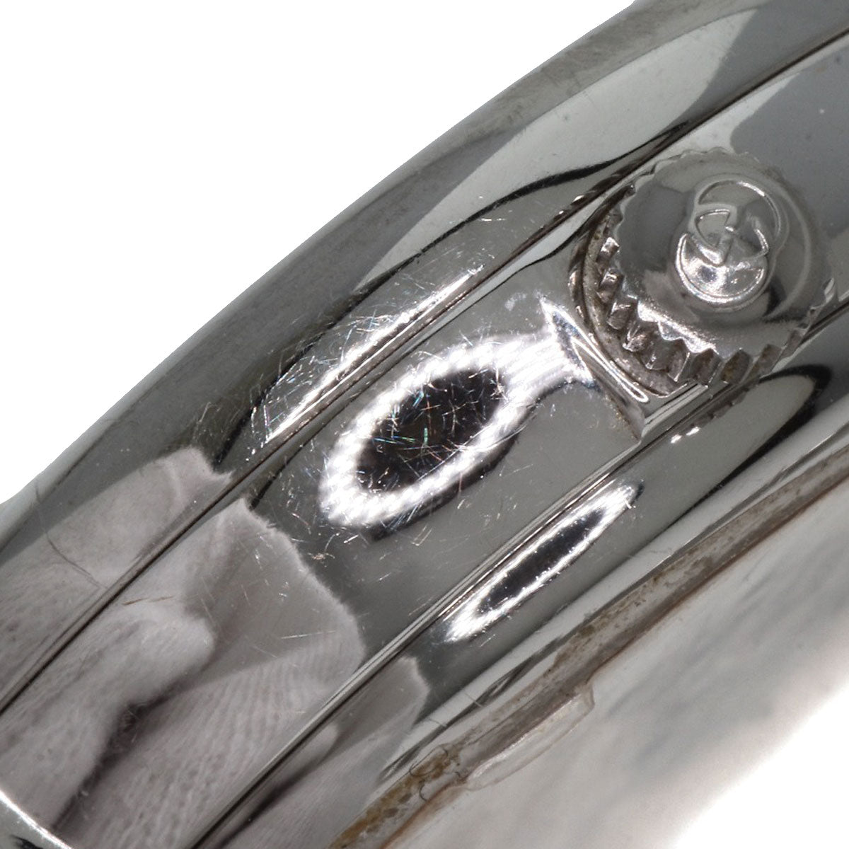 GUCCI Round face Watches 1400L Stainless Steel/Stainless Steel Ladies