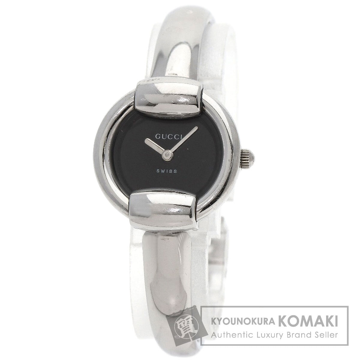 GUCCI Round face Watches 1400L Stainless Steel/Stainless Steel Ladies