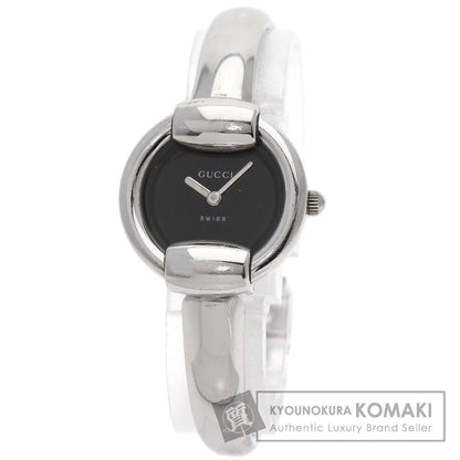 GUCCI Round face Watches 1400L Stainless Steel/Stainless Steel Ladies