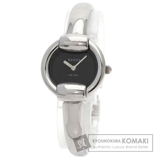 GUCCI Round face Watches 1400L Stainless Steel/Stainless Steel Ladies