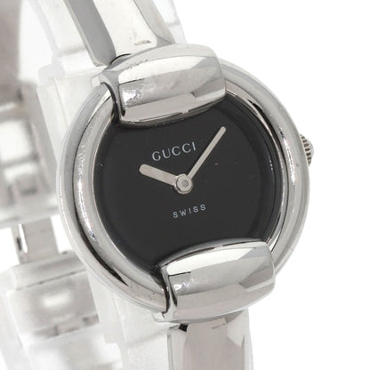 GUCCI Round face Watches 1400L Stainless Steel/Stainless Steel Ladies