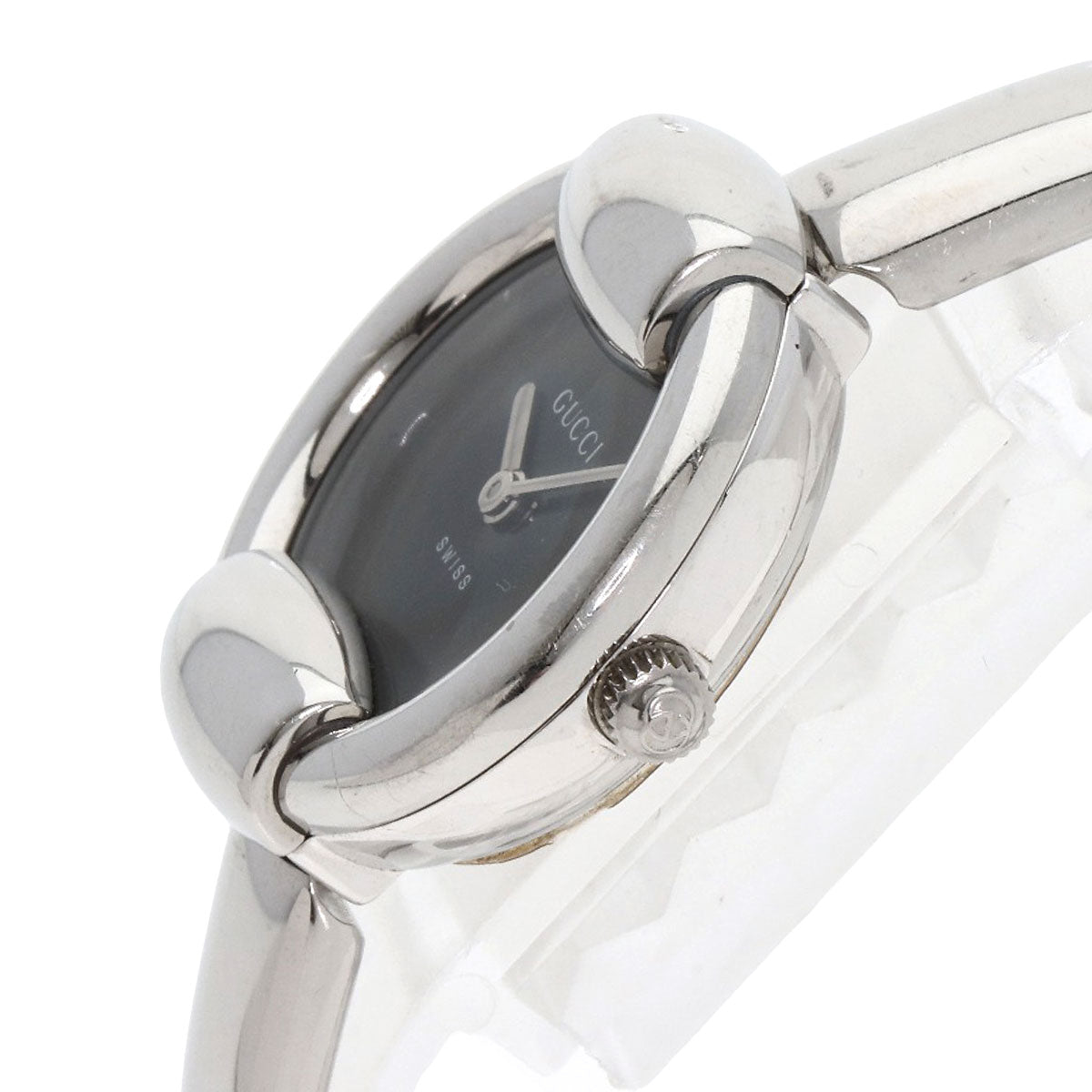 GUCCI Round face Watches 1400L Stainless Steel/Stainless Steel Ladies