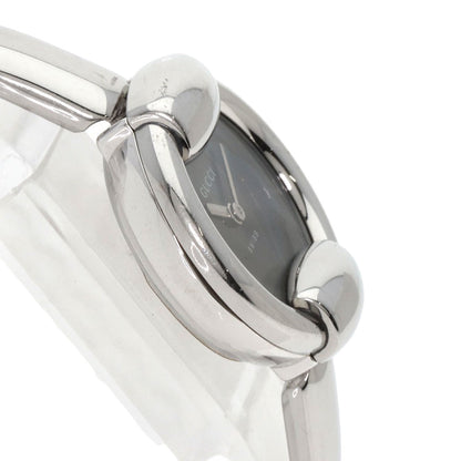 GUCCI Round face Watches 1400L Stainless Steel/Stainless Steel Ladies