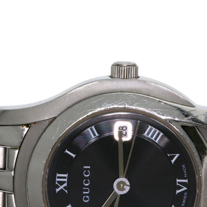 GUCCI Round face Watches 5500L Stainless Steel/Stainless Steel Ladies