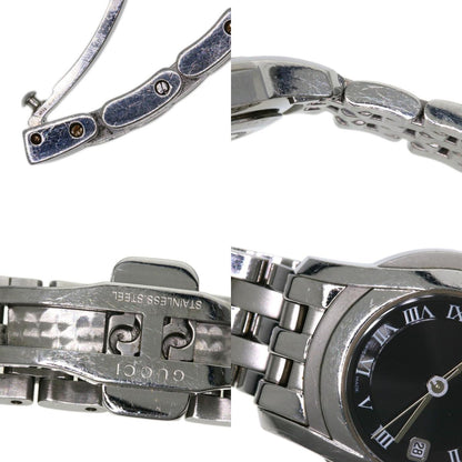 GUCCI Round face Watches 5500L Stainless Steel/Stainless Steel Ladies