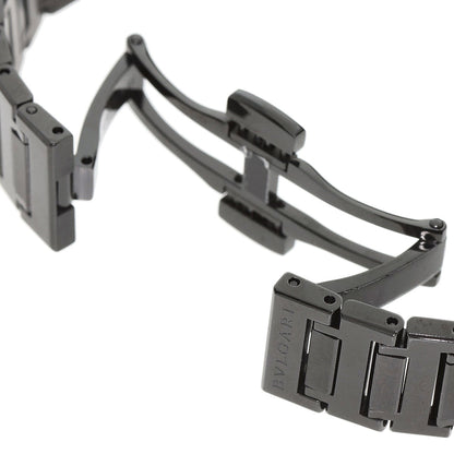 BVLGARI BVLGARI BVLGARI Black Diamond-like carbon Watches BB33S Stainless Steel/Black DLC Boys