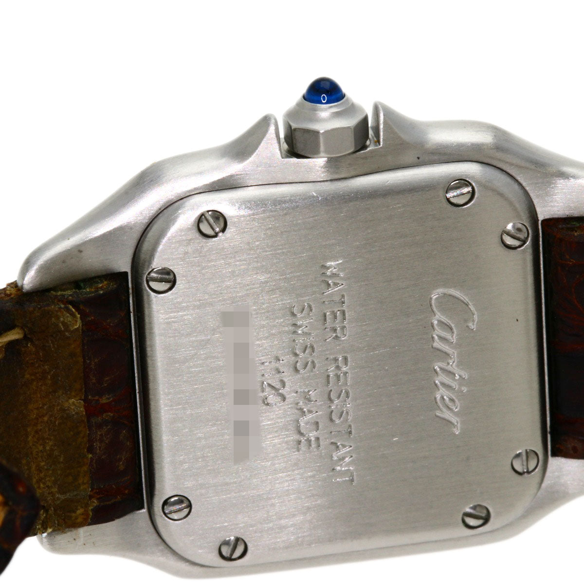 CARTIER PANTHERESM Watches Stainless Steel/Leather Ladies