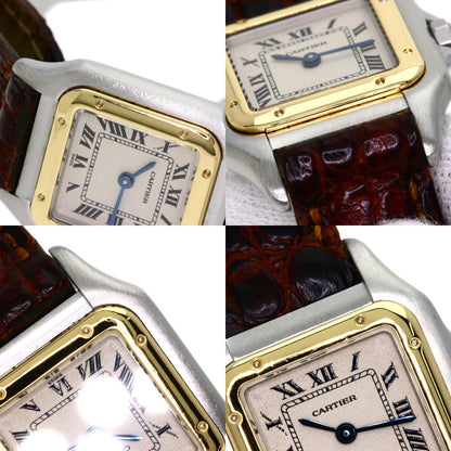 CARTIER PANTHERESM Watches Stainless Steel/Leather Ladies