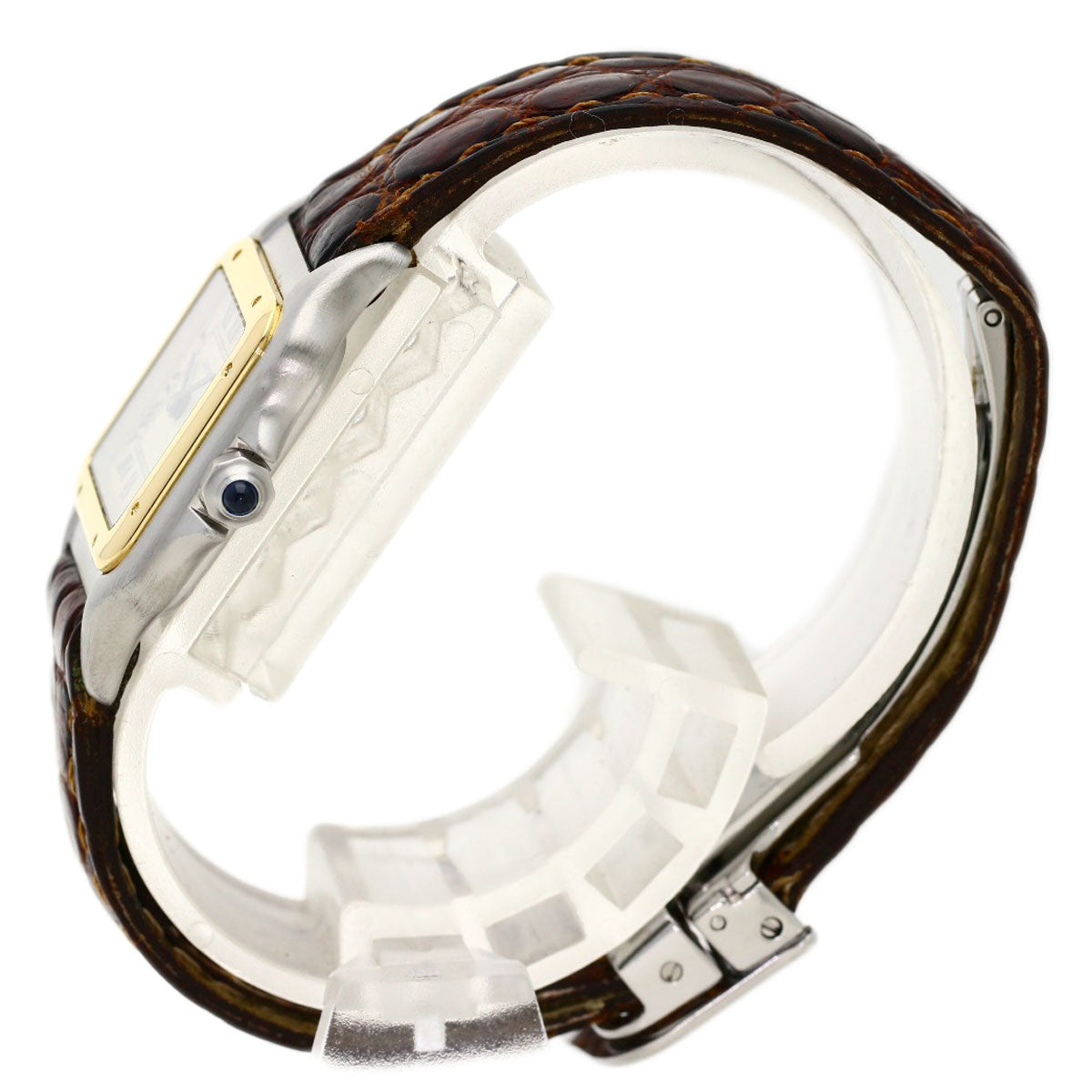 CARTIER PANTHERESM Watches Stainless Steel/Leather Ladies