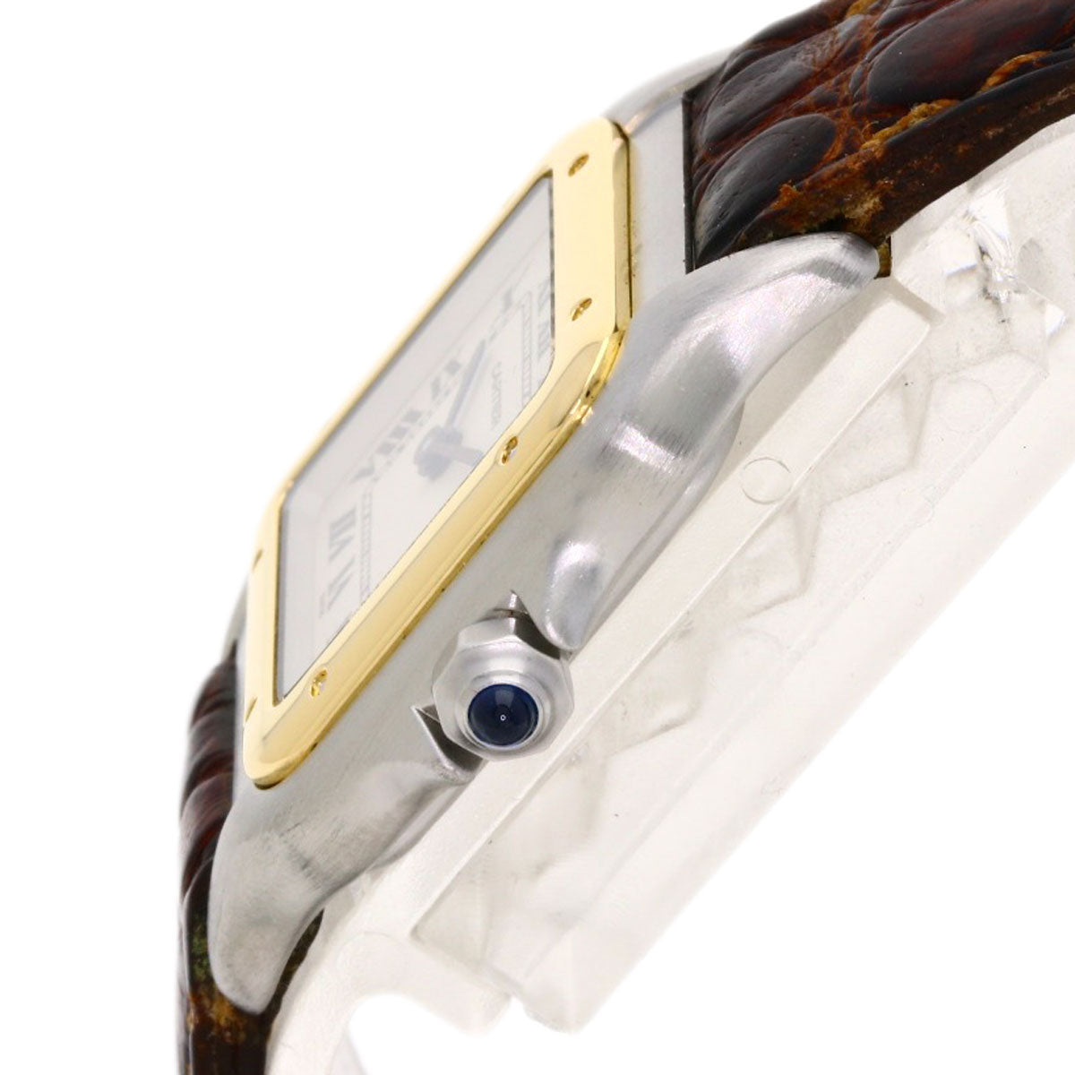 CARTIER PANTHERESM Watches Stainless Steel/Leather Ladies