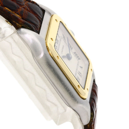 CARTIER PANTHERESM Watches Stainless Steel/Leather Ladies