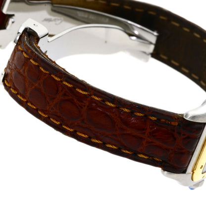 CARTIER PANTHERESM Watches Stainless Steel/Leather Ladies