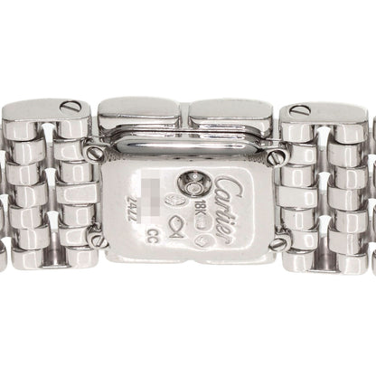 CARTIER PANTHERE Mini Ribbon Diamond Watches WG3002T8 K18 White Gold/K18 White Gold Ladies