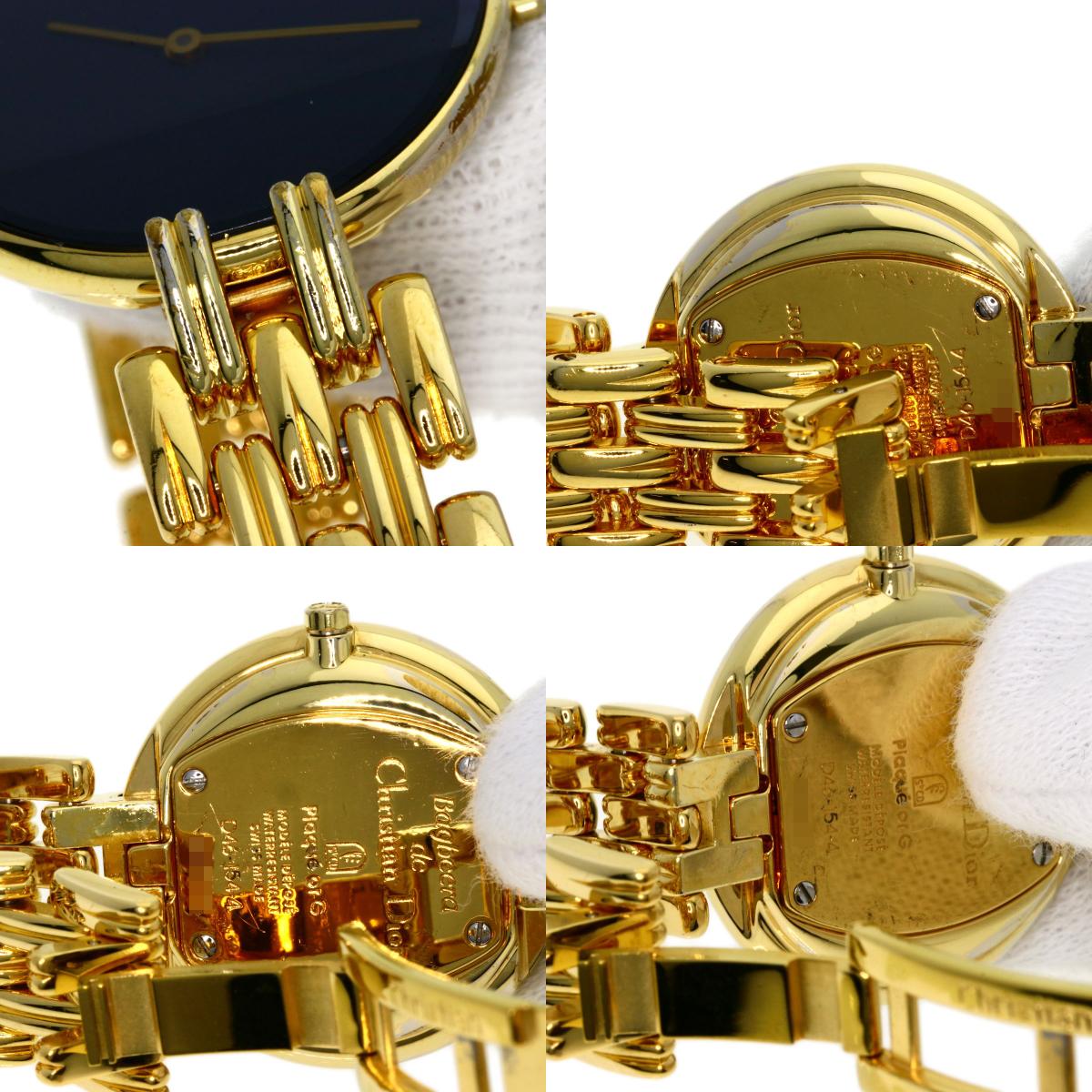 CHRISTIAN DIOR Bakira Watches D46-154-4 Gold Plated/Gold Plated Ladies