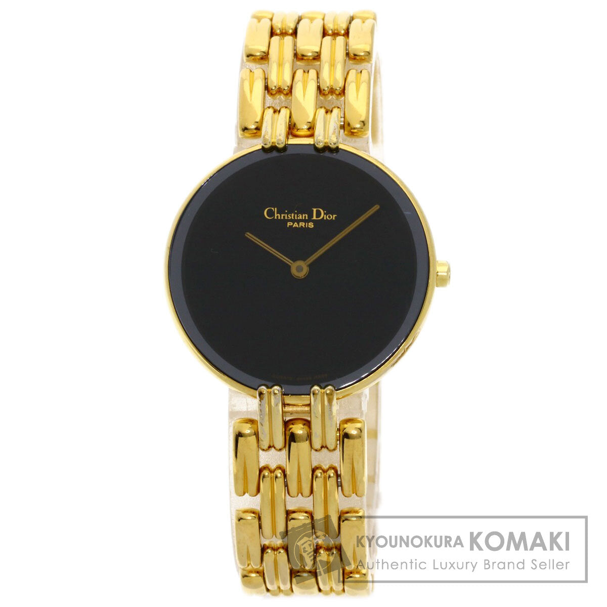 CHRISTIAN DIOR Bakira Watches D46-154-4 Gold Plated/Gold Plated Ladies