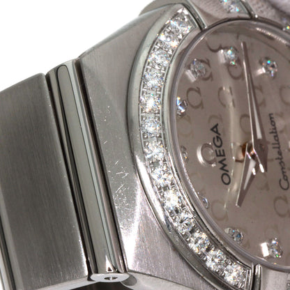 OMEGA Constellation Blush Diamond Watches 123.15.27.60.52.001 Stainless Steel/Stainless Steel Ladies