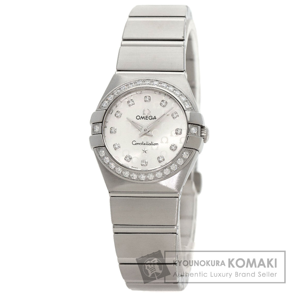 OMEGA Constellation Blush Diamond Watches 123.15.27.60.52.001 Stainless Steel/Stainless Steel Ladies