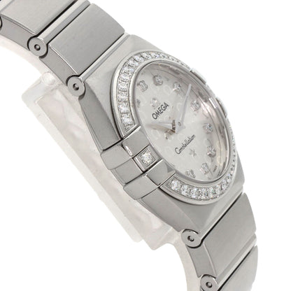 OMEGA Constellation Blush Diamond Watches 123.15.27.60.52.001 Stainless Steel/Stainless Steel Ladies