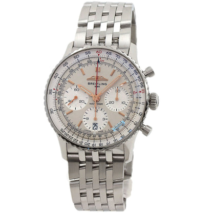 BREITLING Navitimer B01 Chronograph 41 Watches AB0139211G1A1 Stainless Steel/Stainless Steel mens