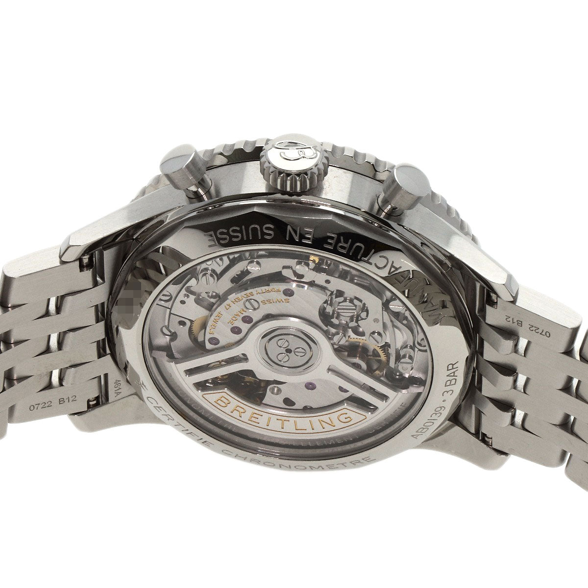 BREITLING Navitimer B01 Chronograph 41 Watches AB0139211G1A1 Stainless Steel/Stainless Steel mens