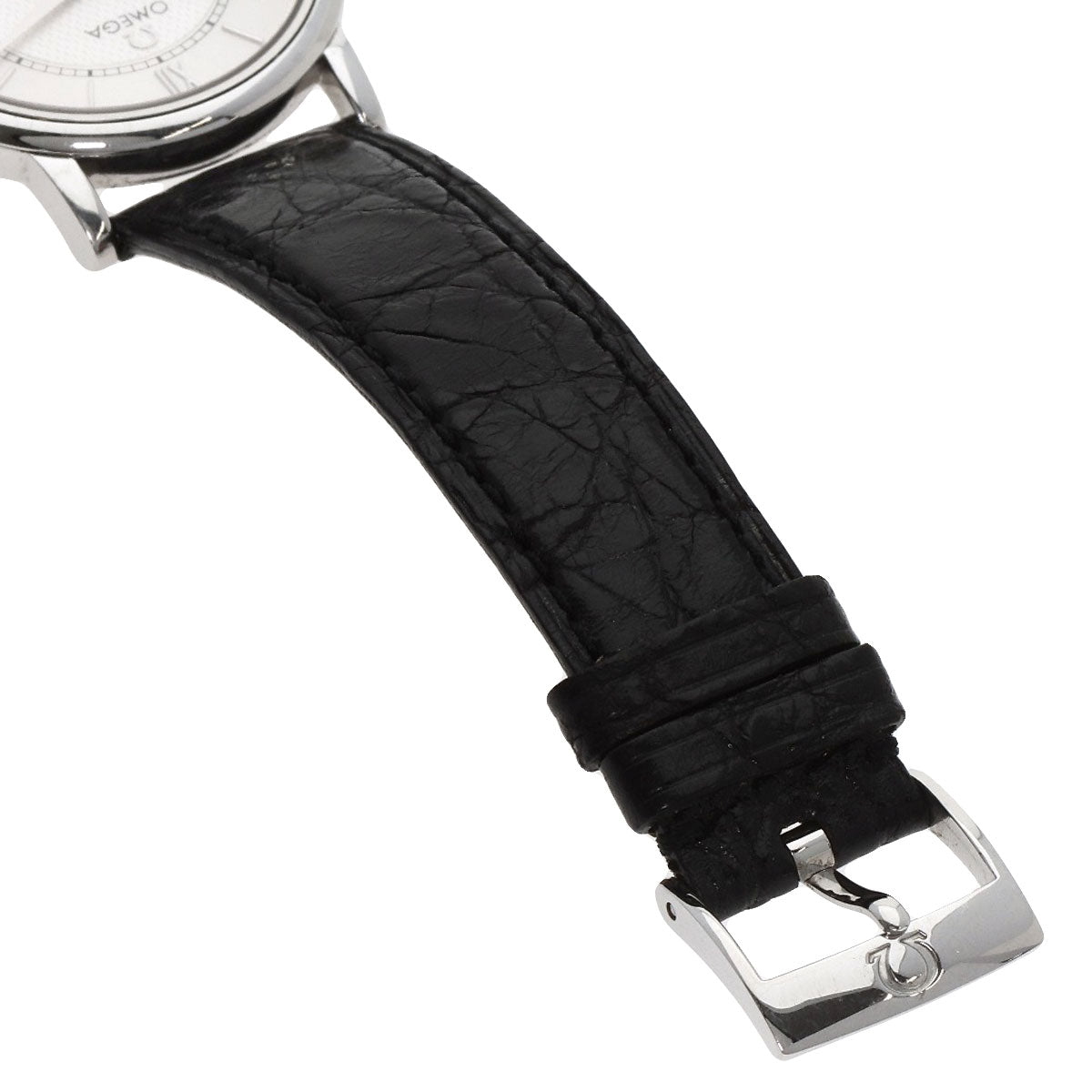 OMEGA De Ville Prestige Watches 7814.31 Stainless Steel/Leather mens