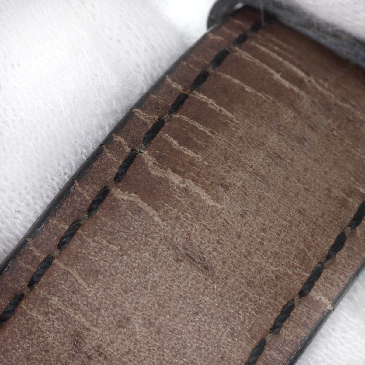 OMEGA De Ville Prestige Watches 7814.31 Stainless Steel/Leather mens