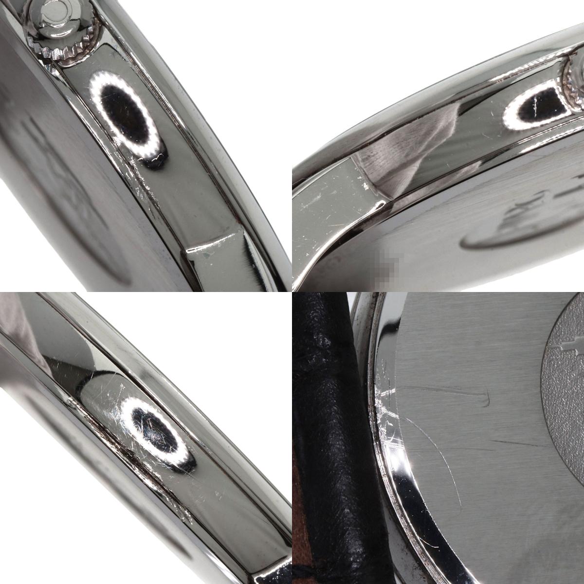 OMEGA De Ville Prestige Watches 7814.31 Stainless Steel/Leather mens