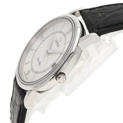 OMEGA De Ville Prestige Watches 7814.31 Stainless Steel/Leather mens