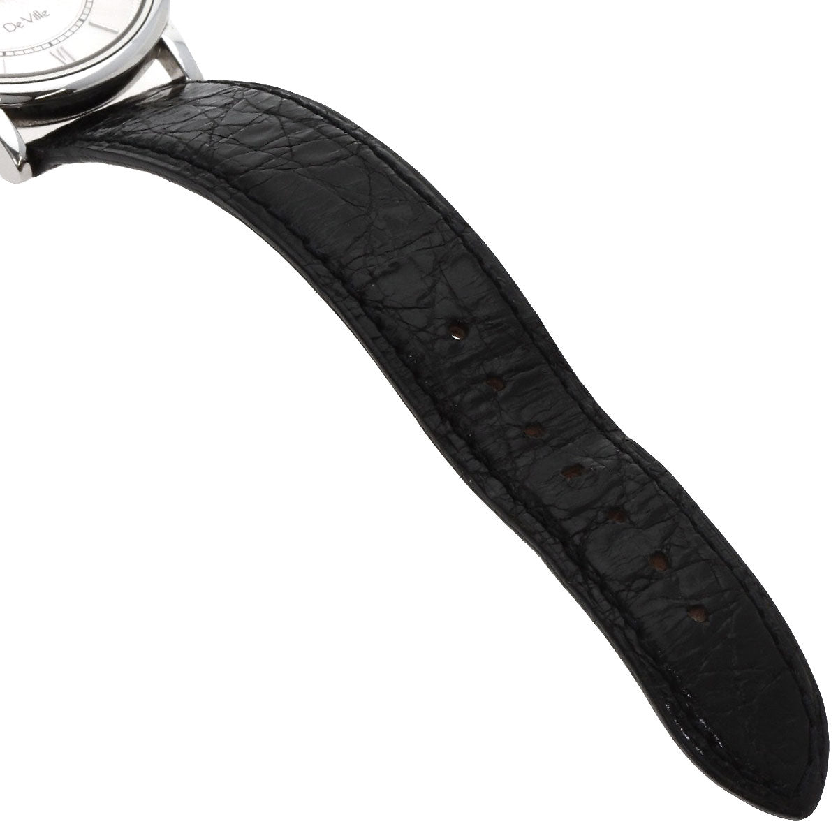 OMEGA De Ville Prestige Watches 7814.31 Stainless Steel/Leather mens