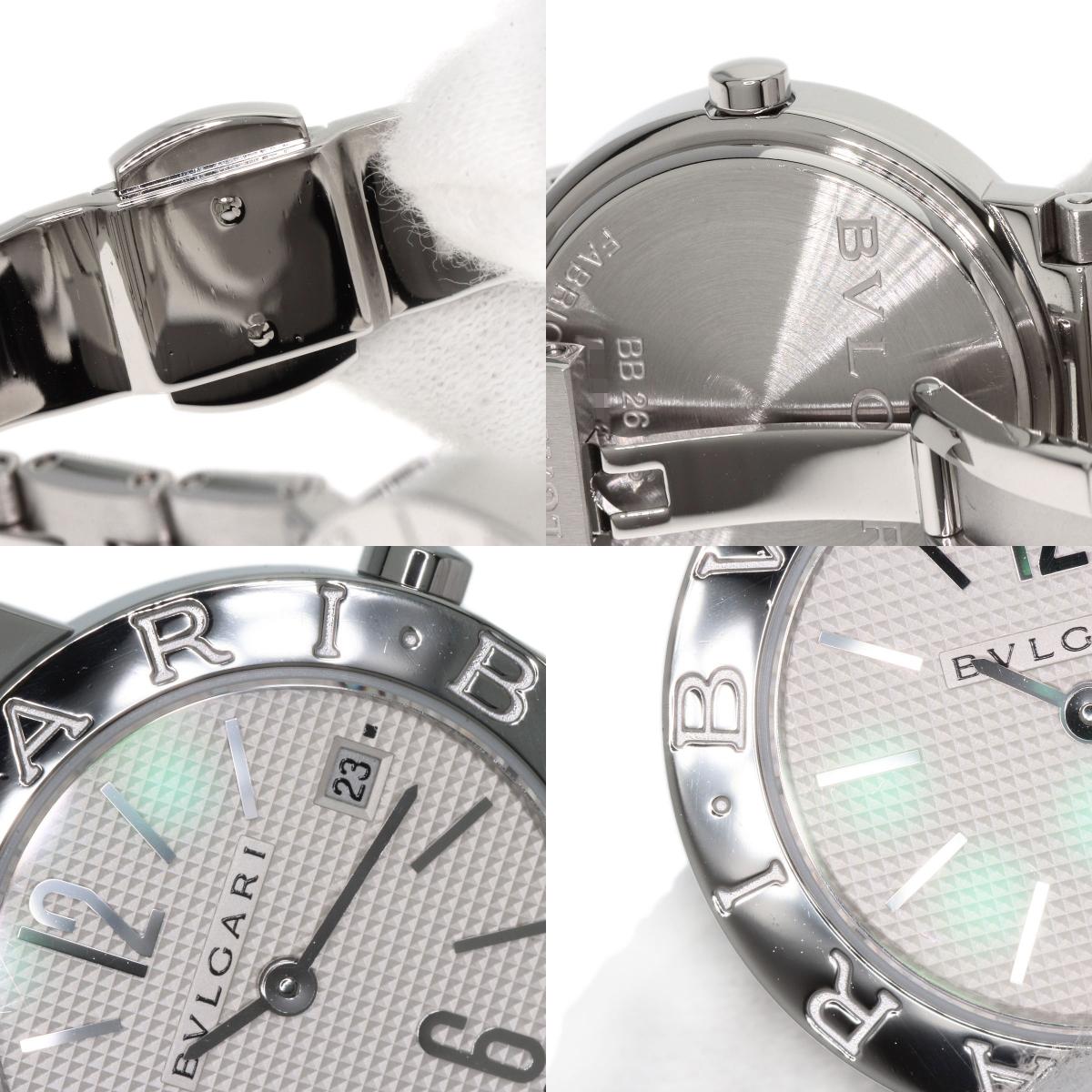 BVLGARI BVLGARI BVLGARI Watches BB26SSD/N Stainless Steel/Stainless Steel Ladies