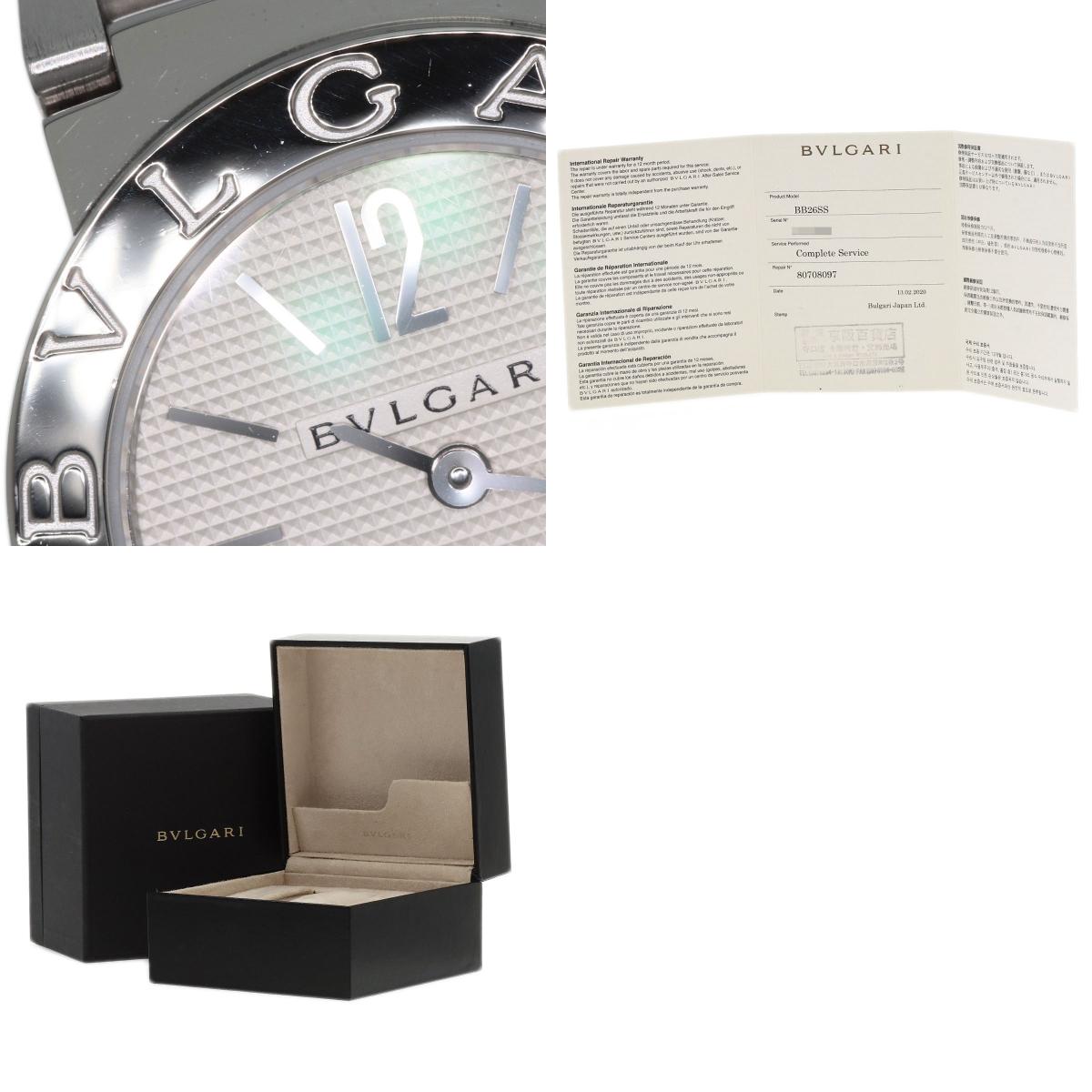 BVLGARI BVLGARI BVLGARI Watches BB26SSD/N Stainless Steel/Stainless Steel Ladies