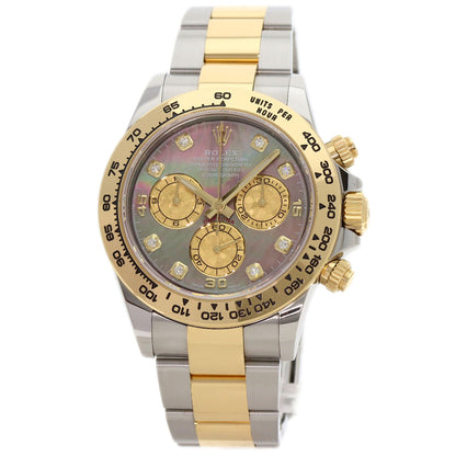 ROLEX Cosmograph Daytona 8P Diamond Watches 116503NG Stainless Steel/SSxK18YG mens