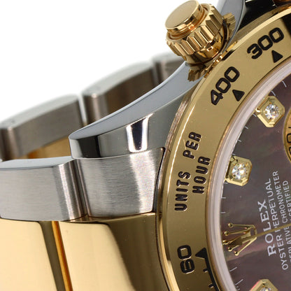 ROLEX Cosmograph Daytona 8P Diamond Watches 116503NG Stainless Steel/SSxK18YG mens