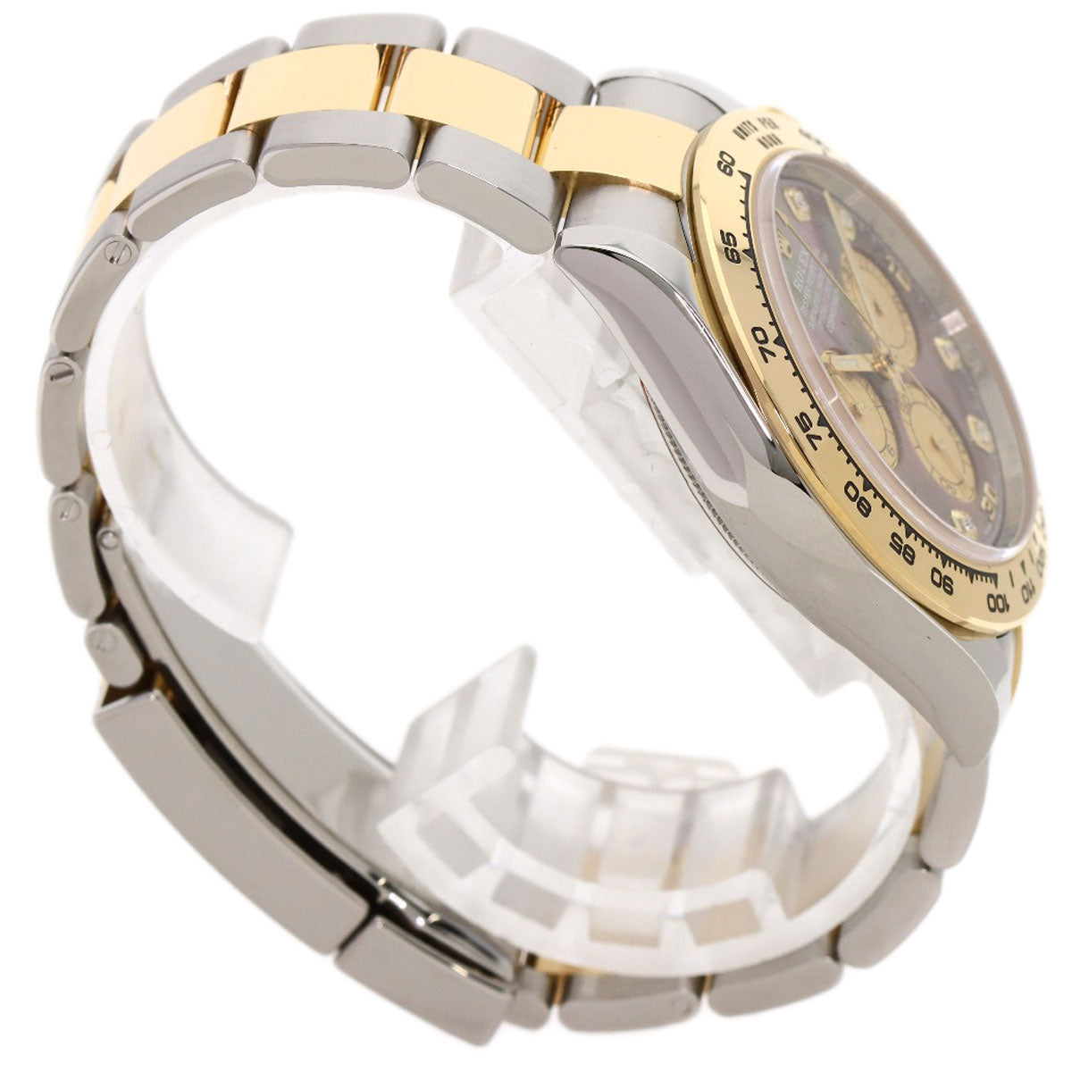 ROLEX Cosmograph Daytona 8P Diamond Watches 116503NG Stainless Steel/SSxK18YG mens