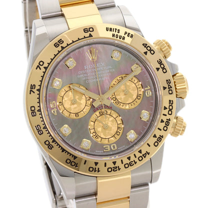 ROLEX Cosmograph Daytona 8P Diamond Watches 116503NG Stainless Steel/SSxK18YG mens