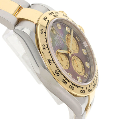 ROLEX Cosmograph Daytona 8P Diamond Watches 116503NG Stainless Steel/SSxK18YG mens