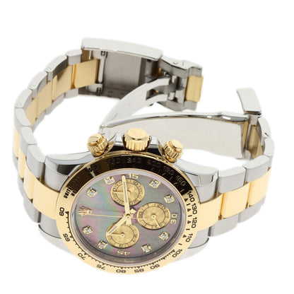 ROLEX Cosmograph Daytona 8P Diamond Watches 116503NG Stainless Steel/SSxK18YG mens