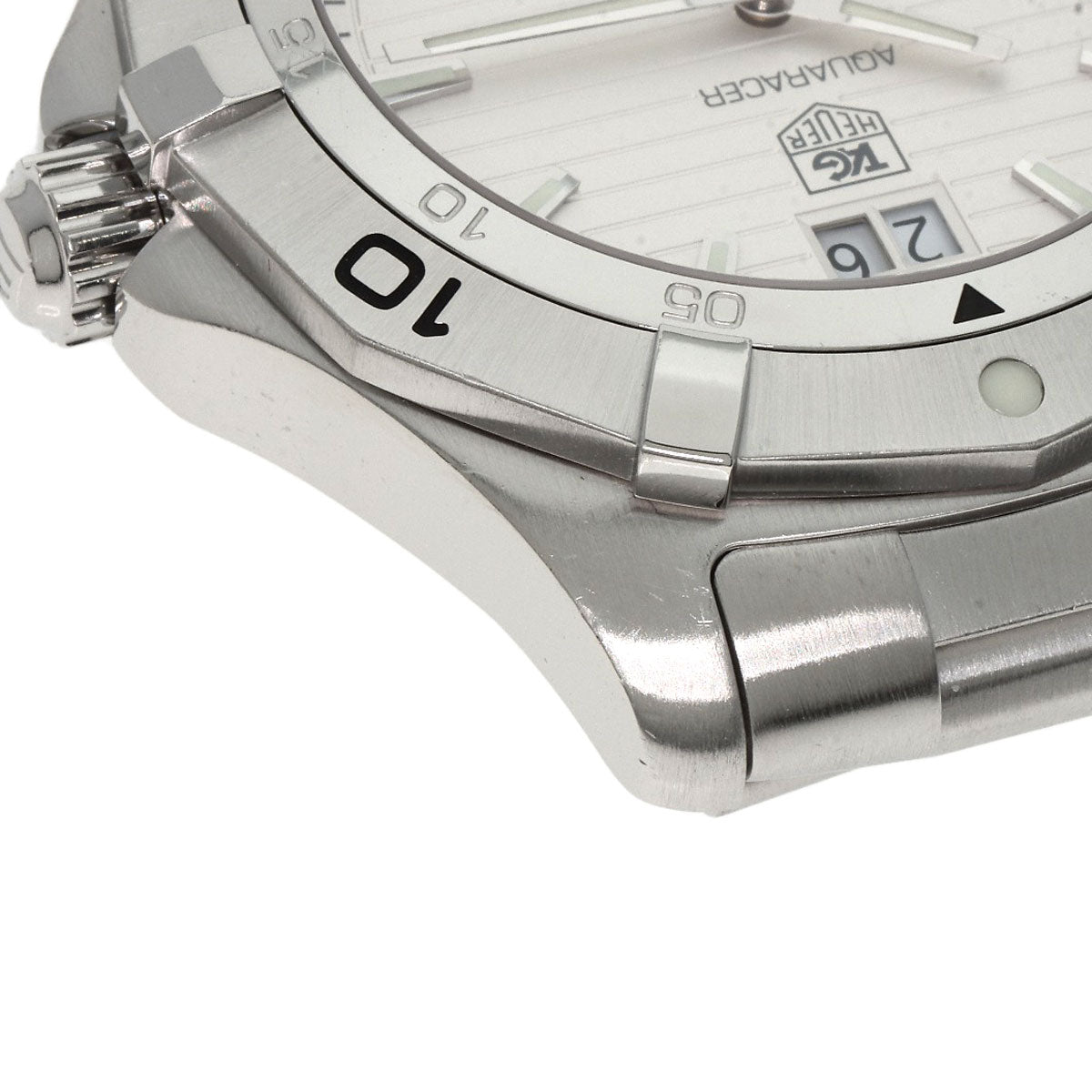 TAG HEUER Aqua racer grand date Watches WAF1015.BA0822 Stainless Steel/Stainless Steel mens