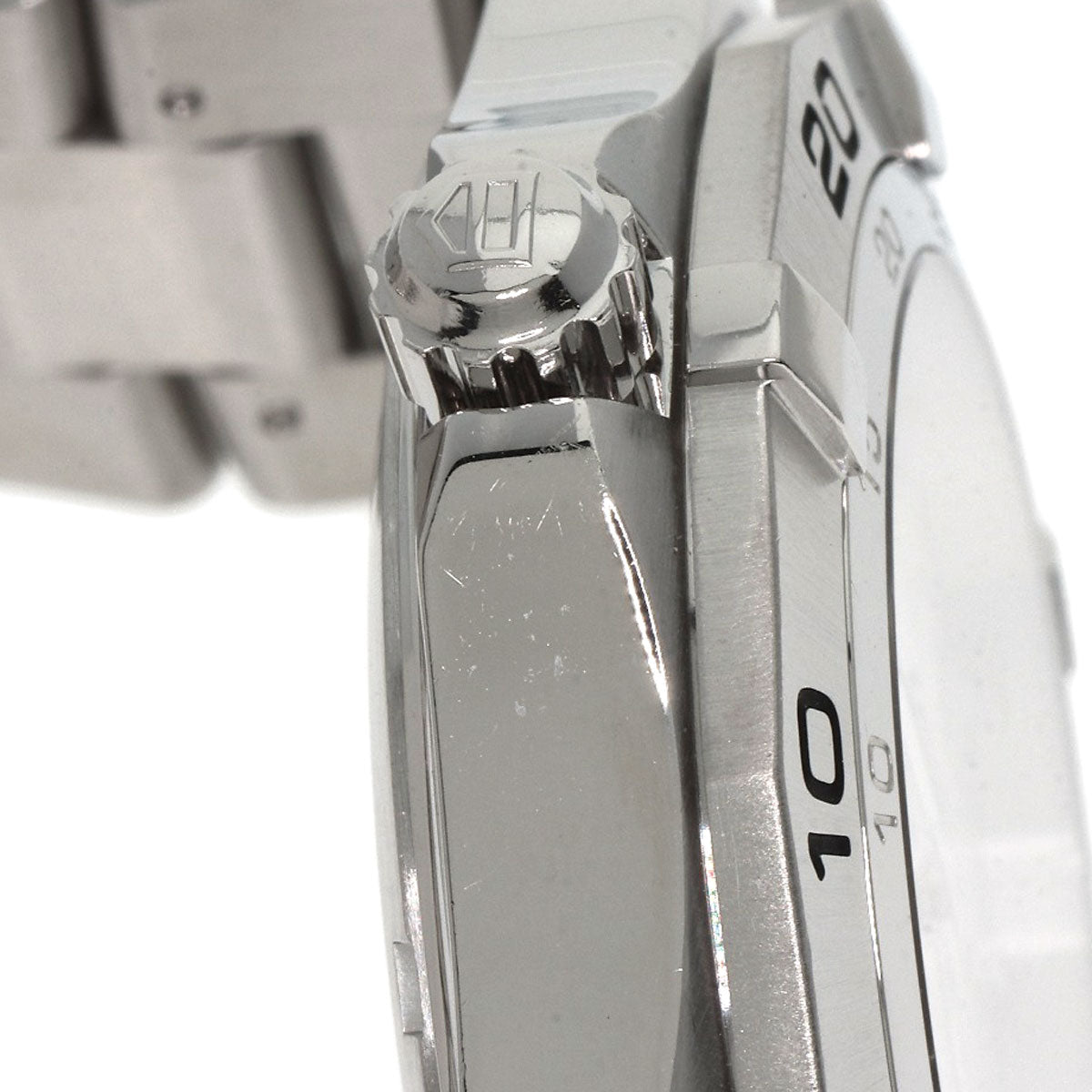 TAG HEUER Aqua racer grand date Watches WAF1015.BA0822 Stainless Steel/Stainless Steel mens