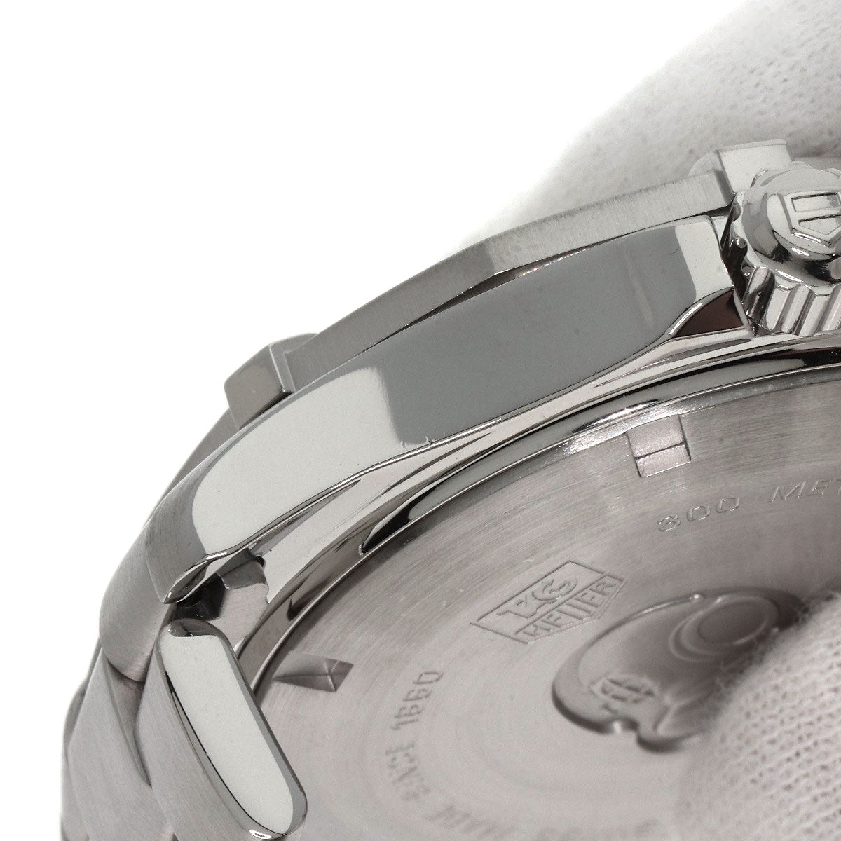 TAG HEUER Aqua racer grand date Watches WAF1015.BA0822 Stainless Steel/Stainless Steel mens