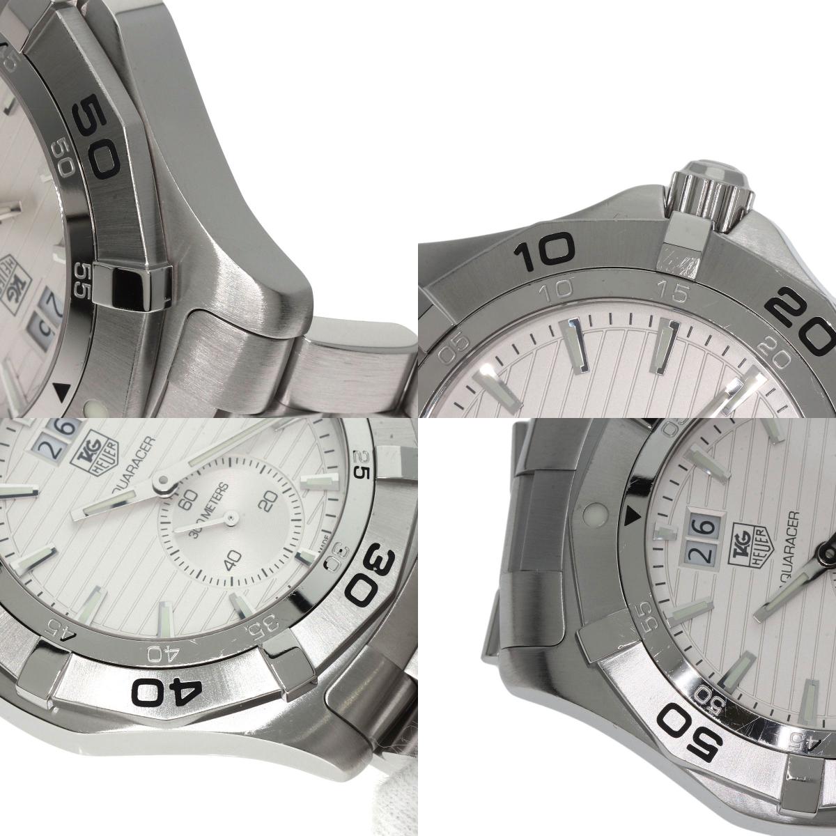 TAG HEUER Aqua racer grand date Watches WAF1015.BA0822 Stainless Steel/Stainless Steel mens