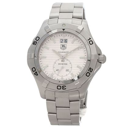 TAG HEUER Aqua racer grand date Watches WAF1015.BA0822 Stainless Steel/Stainless Steel mens