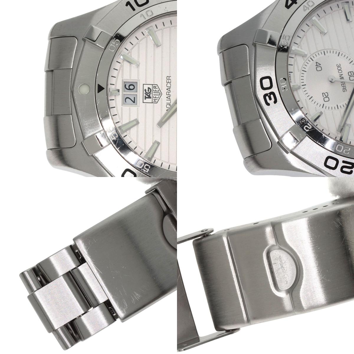 TAG HEUER Aqua racer grand date Watches WAF1015.BA0822 Stainless Steel/Stainless Steel mens